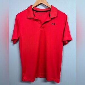 Under Armour Kids Red Polo Shirt